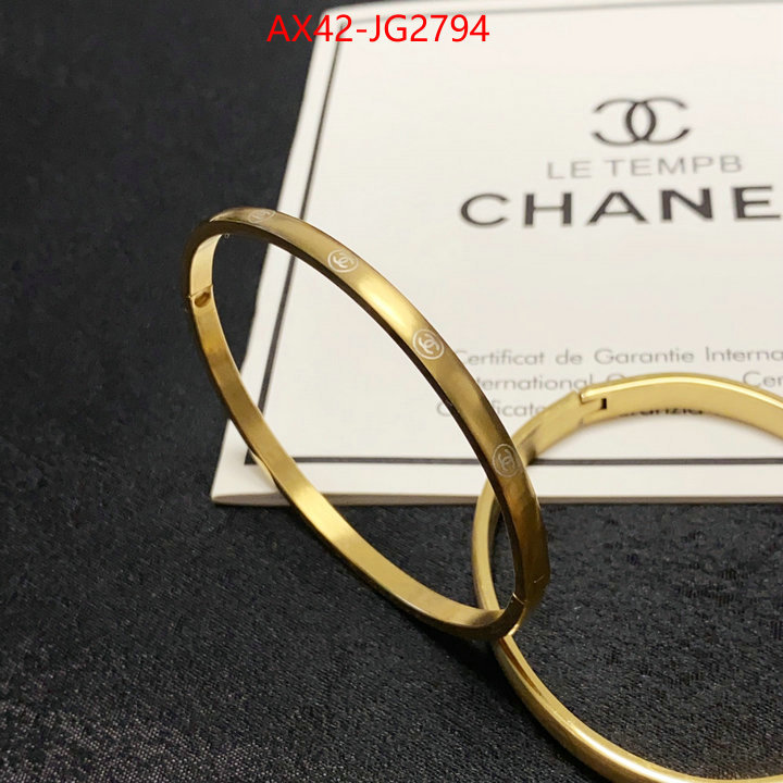 Jewelry-Chanel 2023 luxury replicas ID: JG2794 $: 42USD