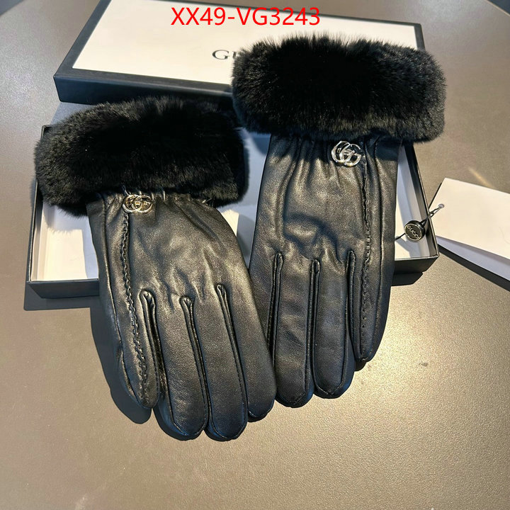 Gloves-Gucci buy aaaaa cheap ID: VG3243 $: 49USD