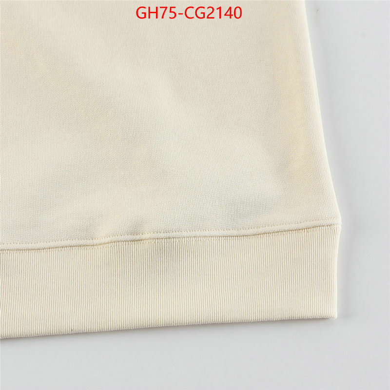 Clothing-Gucci best knockoff ID: CG2140 $: 75USD