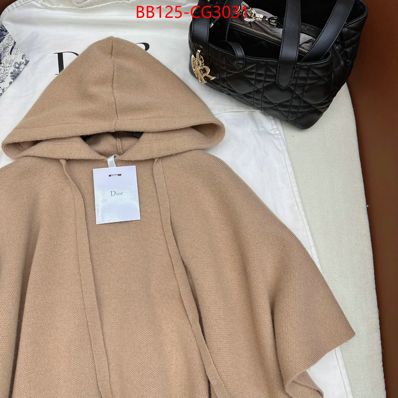 Clothing-Dior fashion replica ID: CG3031 $: 125USD