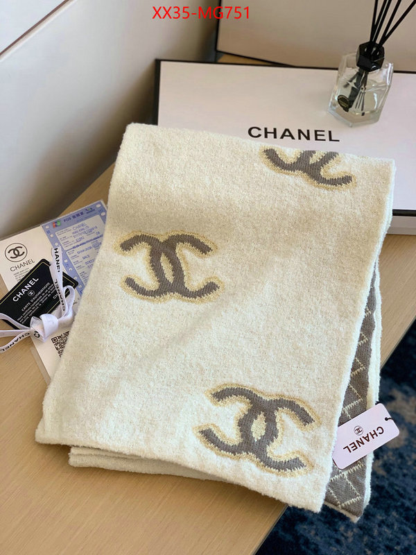 Scarf-Chanel shop designer ID: MG751 $: 35USD