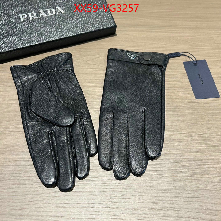 Gloves-Prada top quality designer replica ID: VG3257 $: 59USD