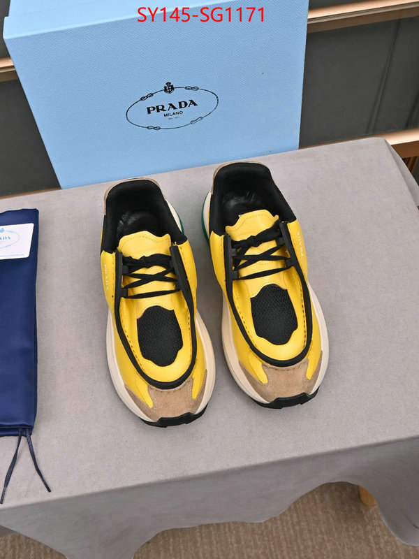 Men shoes-Prada 1:1 clone ID: SG1171 $: 145USD