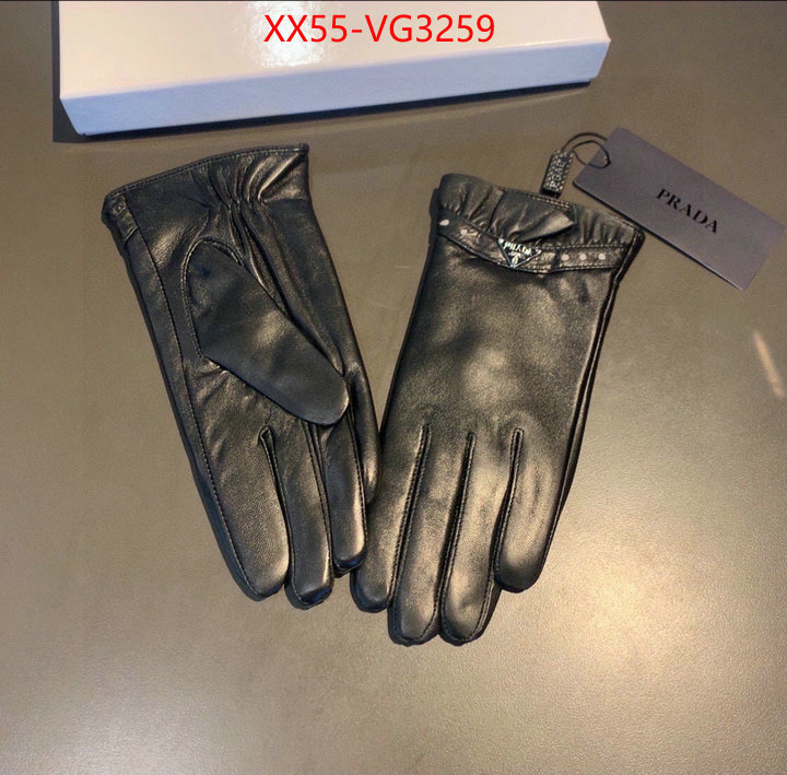 Gloves-Prada fake high quality ID: VG3259 $: 55USD