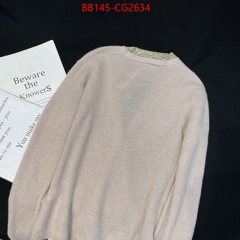 Clothing-MaxMara buying replica ID: CG2634 $: 145USD