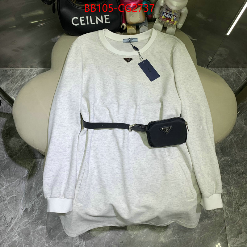 Clothing-Prada outlet 1:1 replica ID: CG2737 $: 105USD