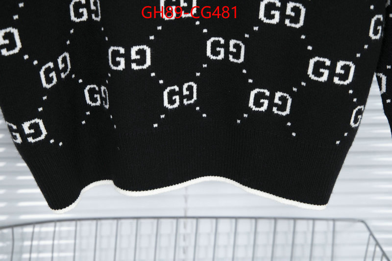 Clothing-Gucci designer replica ID: CG481 $: 89USD