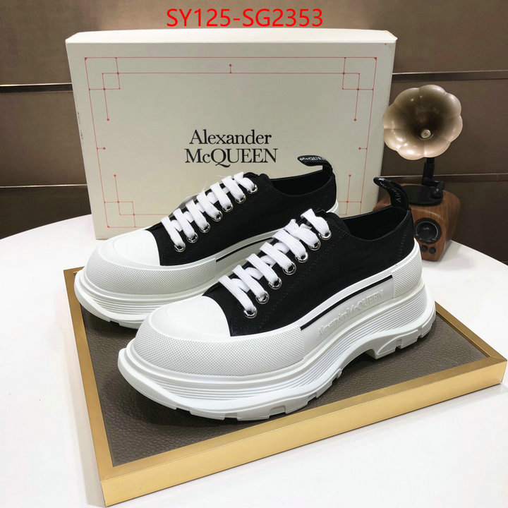 Men Shoes-Alexander McQueen can you buy knockoff ID: SG2353 $: 125USD