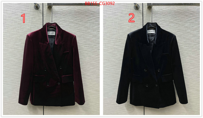 Clothing-YSL luxury ID: CG3092 $: 155USD