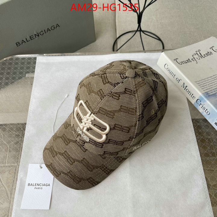 Cap(Hat)-Balenciaga replica online ID: HG1535 $: 29USD