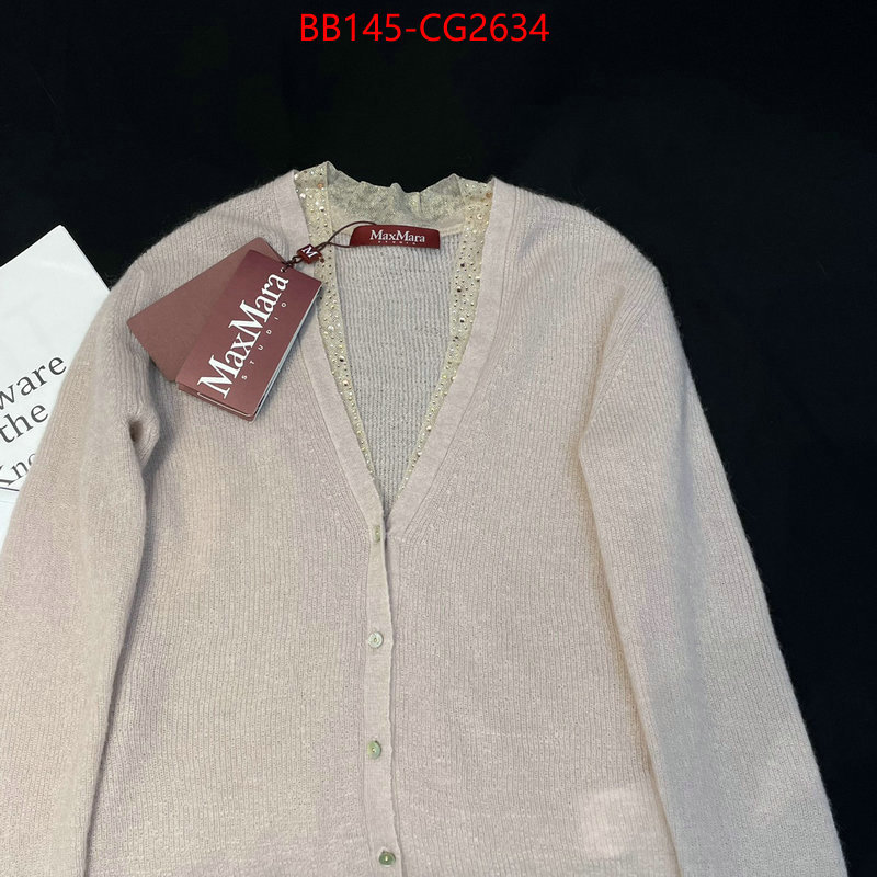 Clothing-MaxMara buying replica ID: CG2634 $: 145USD