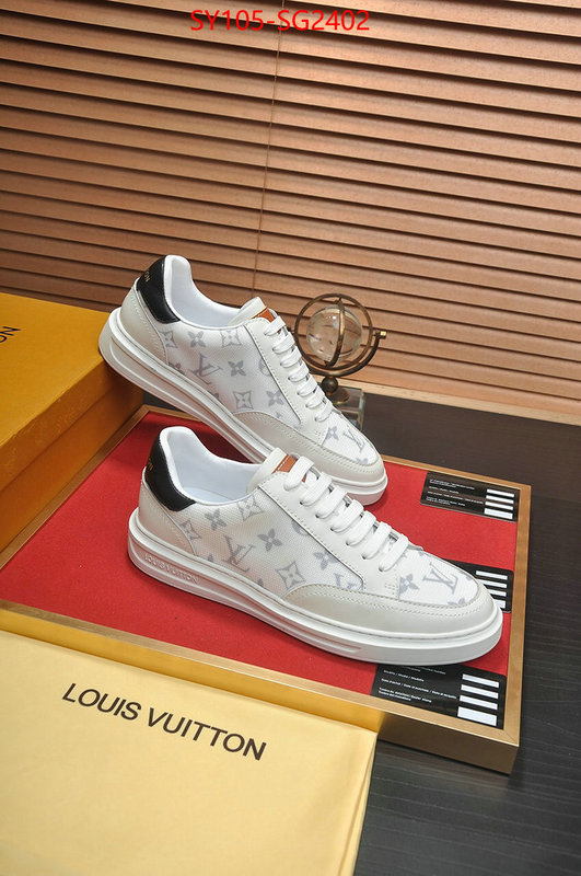 Men Shoes-LV luxury shop ID: SG2402 $: 105USD