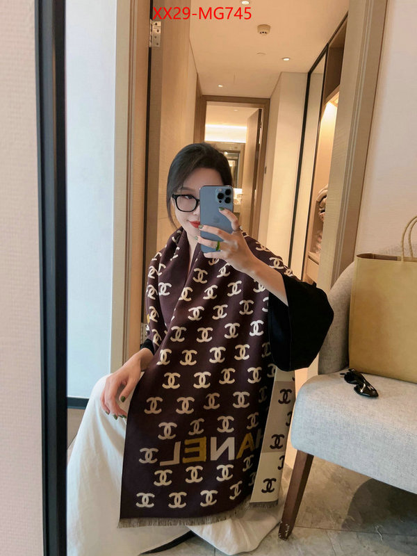 Scarf-Chanel where can you buy replica ID: MG745 $: 29USD