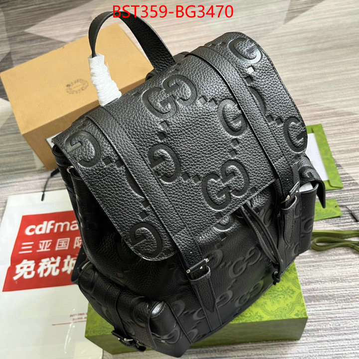 Gucci Bags(TOP)-Backpack- top quality designer replica ID: BG3470 $: 359USD