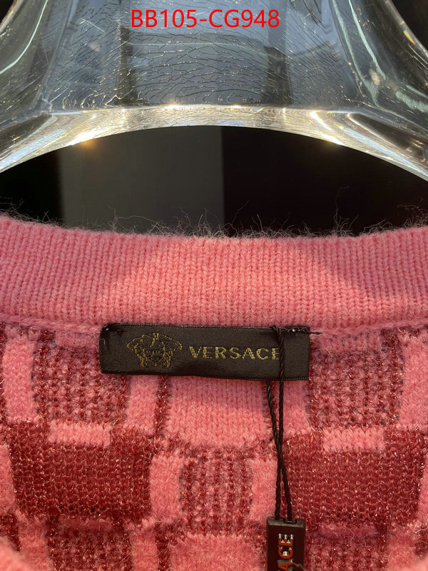Clothing-Versace outlet 1:1 replica ID: CG948 $: 105USD