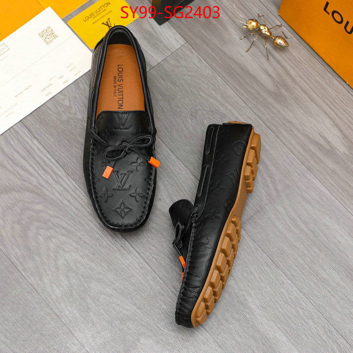 Men Shoes-LV designer fake ID: SG2403 $: 99USD