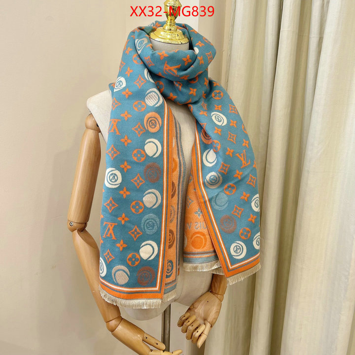 Scarf-LV designer 7 star replica ID: MG839 $: 32USD