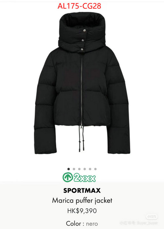 Down jacket Women-Sportmaxmara high quality 1:1 replica ID: CG28 $: 175USD