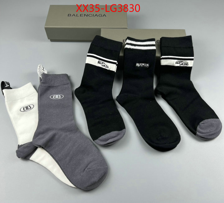 Sock-Balenciaga shop the best high quality ID: LG3830 $: 35USD