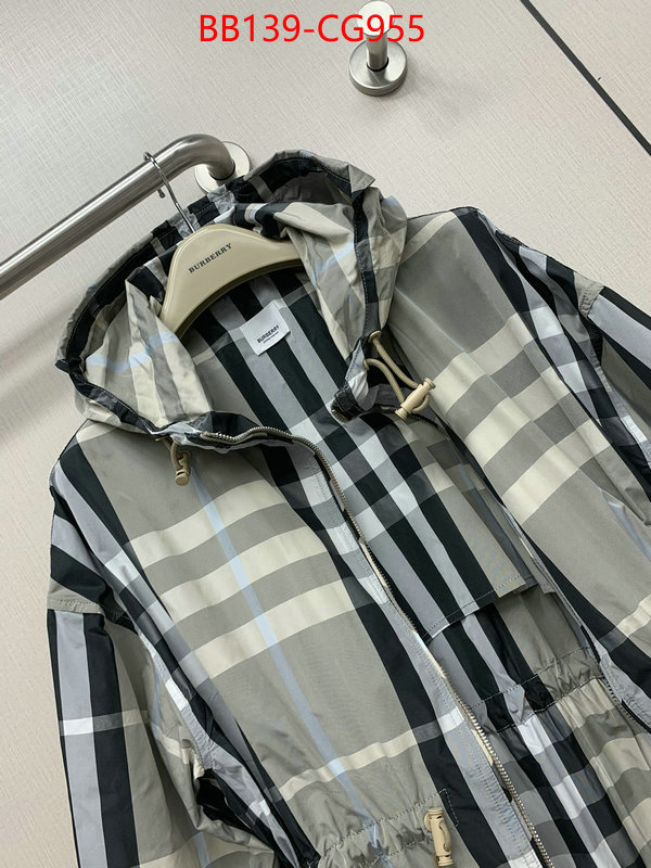 Clothing-Burberry perfect quality ID: CG955 $: 139USD
