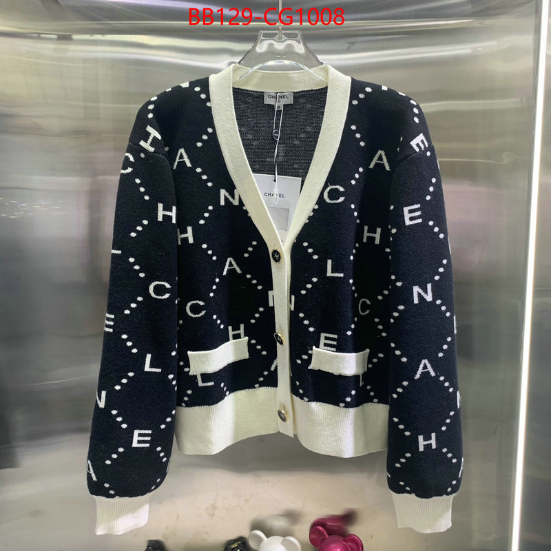 Clothing-Chanel designer wholesale replica ID: CG1008 $: 129USD