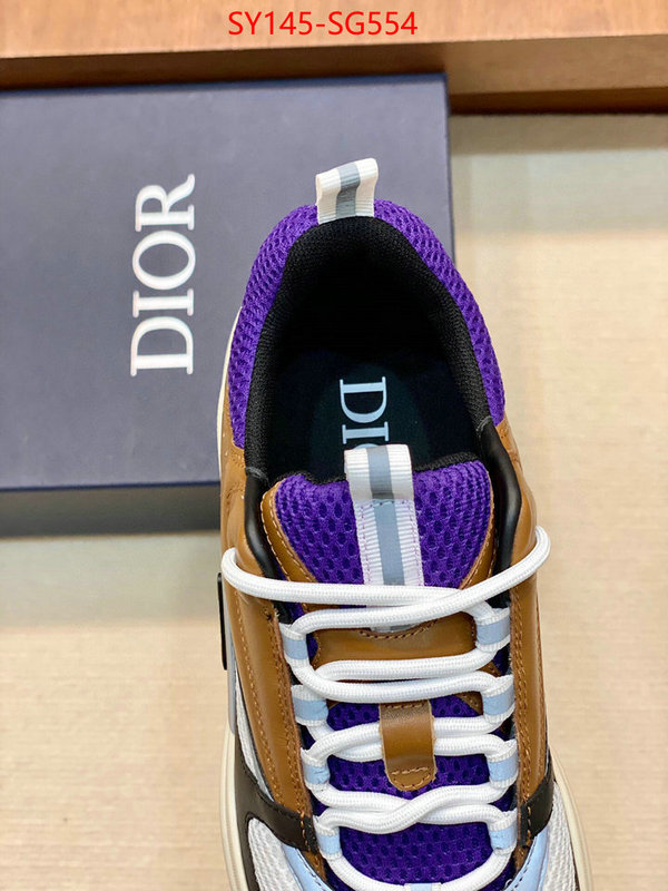 Men shoes-Dior aaaaa+ replica designer ID: SG554 $: 145USD