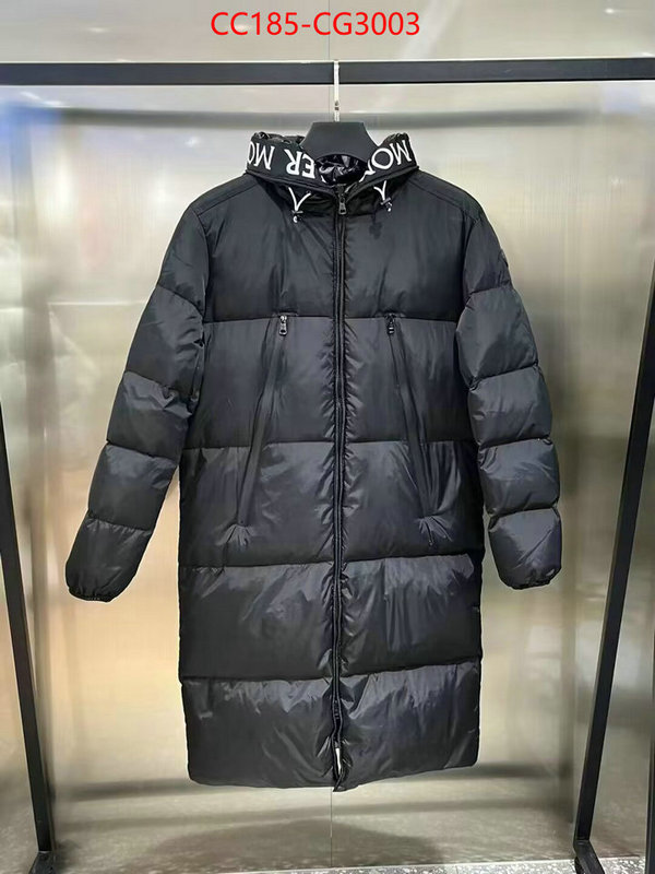 Down jacket Men-Moncler replica wholesale ID: CG3003 $: 185USD