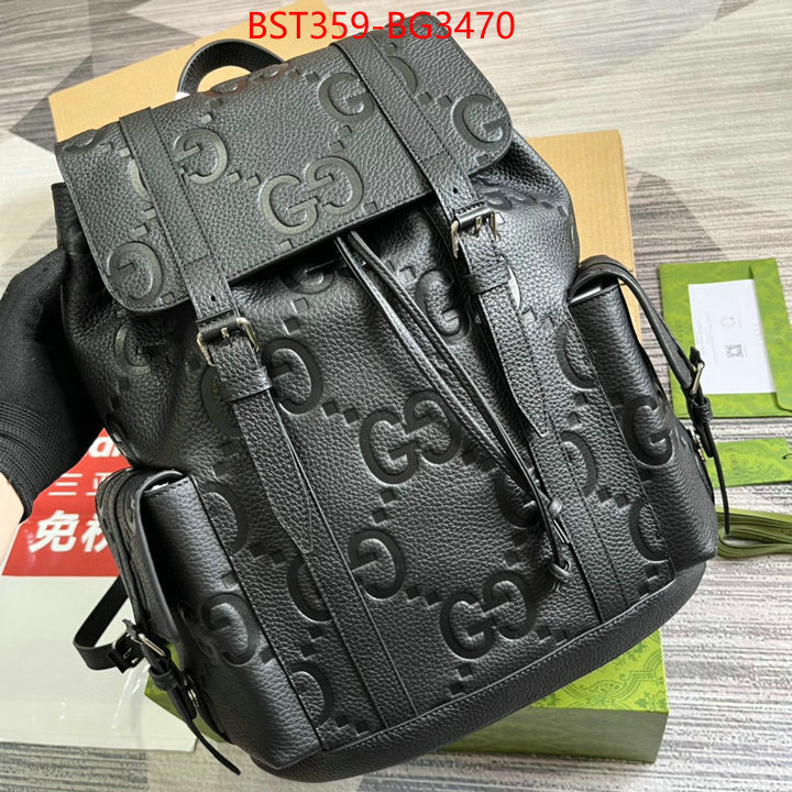 Gucci Bags(TOP)-Backpack- top quality designer replica ID: BG3470 $: 359USD