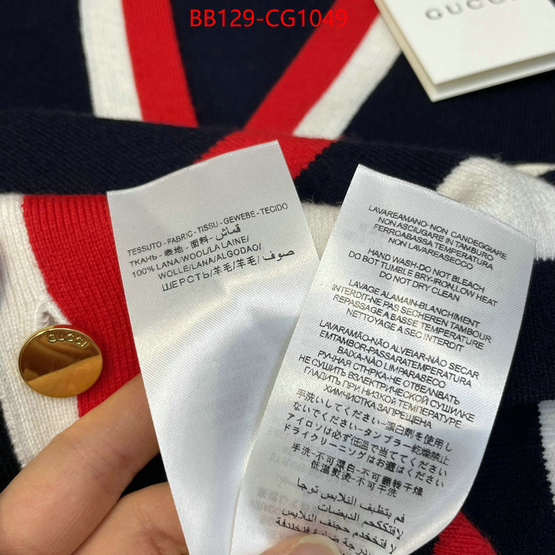 Clothing-Gucci wholesale replica ID: CG1049 $: 129USD