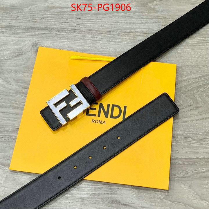 Belts-Fendi how quality ID: PG1906 $: 75USD