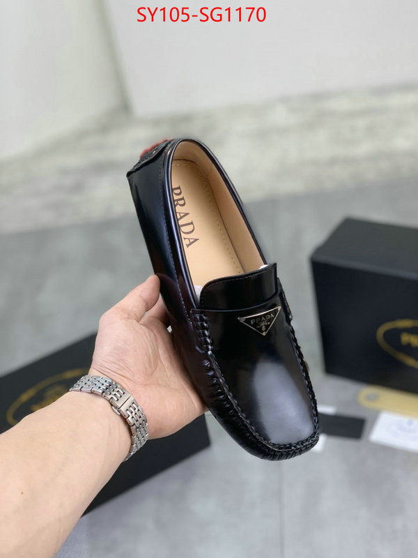 Men shoes-Prada top quality fake ID: SG1170 $: 105USD