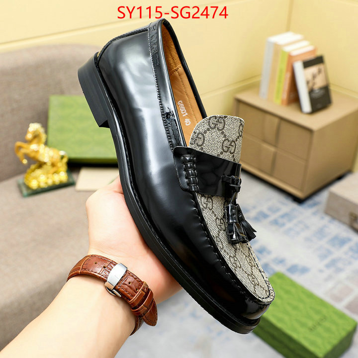 Men Shoes-Gucci aaaaa+ quality replica ID: SG2474 $: 115USD