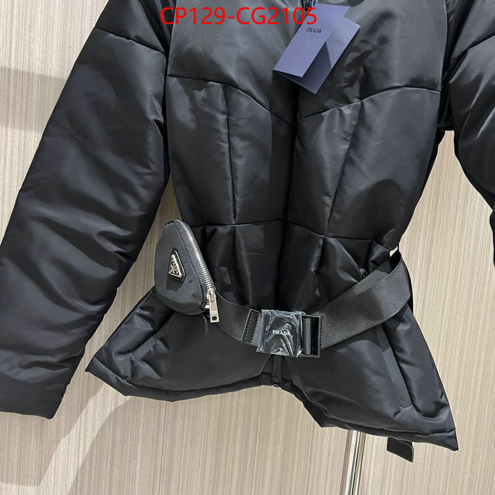 Down jacket Women-Prada 1:1 replica wholesale ID: CG2105 $: 129USD