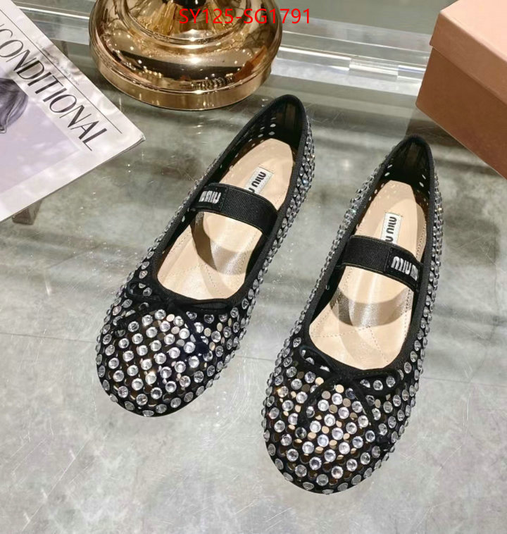 Women Shoes-Miu Miu luxury cheap replica ID: SG1791 $: 125USD