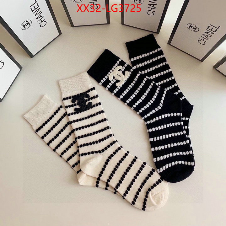 Sock-Chanel cheap replica ID: LG3725 $: 32USD