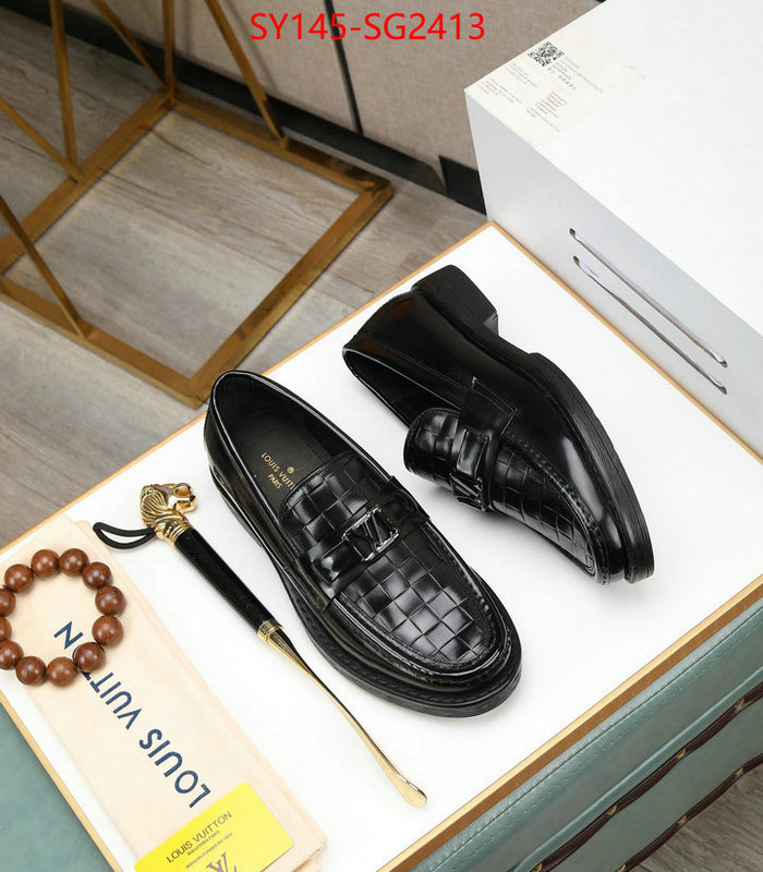 Men Shoes-LV top quality fake ID: SG2413 $: 145USD