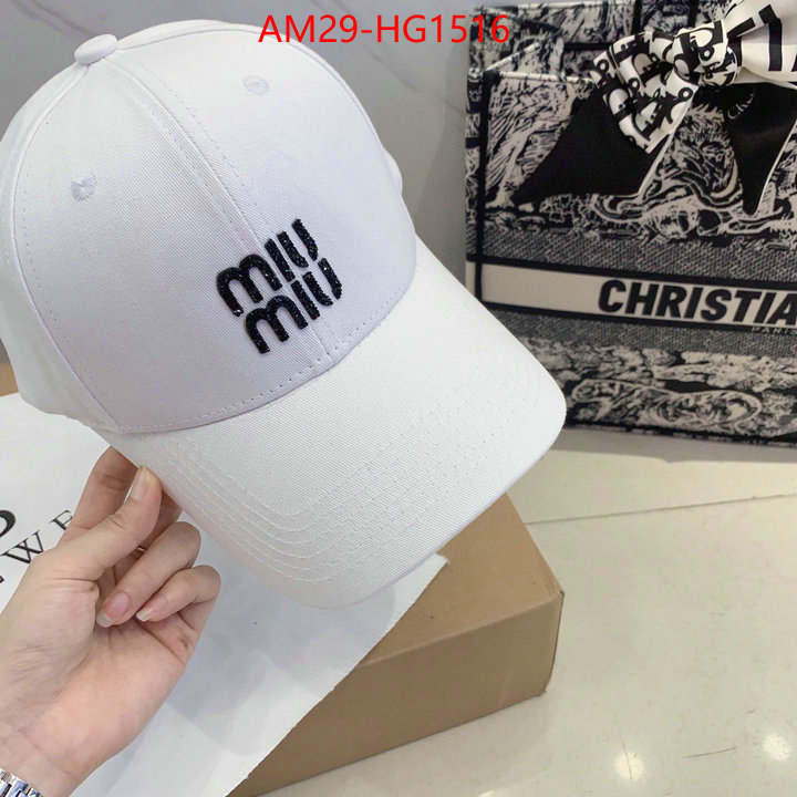 Cap(Hat)-Miu Miu replicas buy special ID: HG1516 $: 29USD