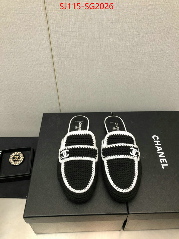 Women Shoes-Chanel the highest quality fake ID: SG2026 $: 115USD