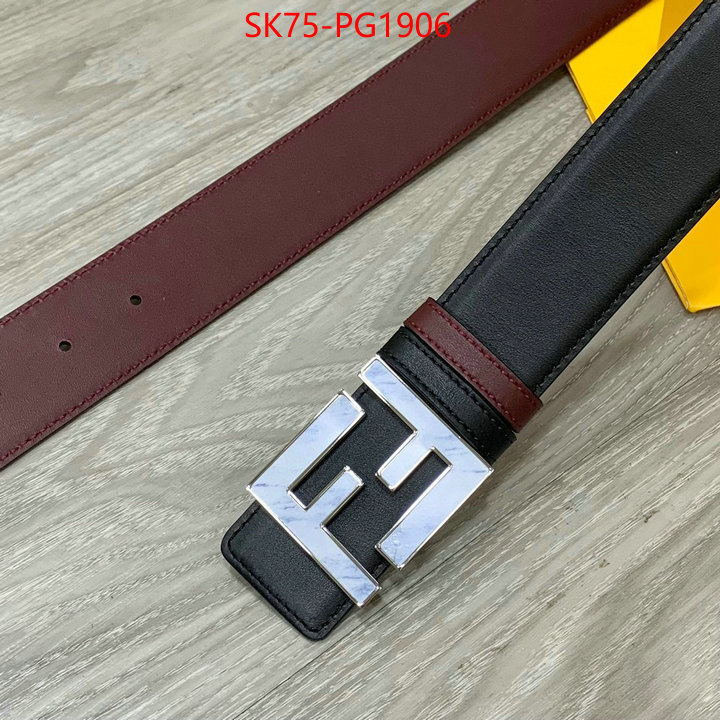 Belts-Fendi how quality ID: PG1906 $: 75USD