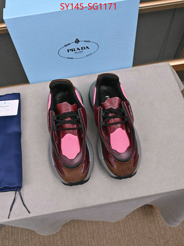 Men shoes-Prada 1:1 clone ID: SG1171 $: 145USD