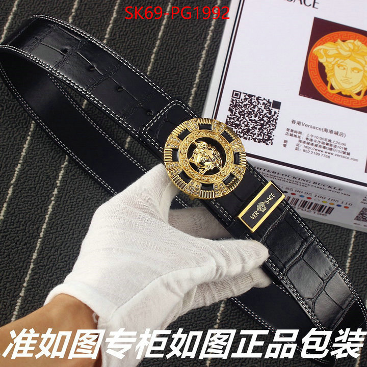 Belts-Versace practical and versatile replica designer ID: PG1992 $: 69USD