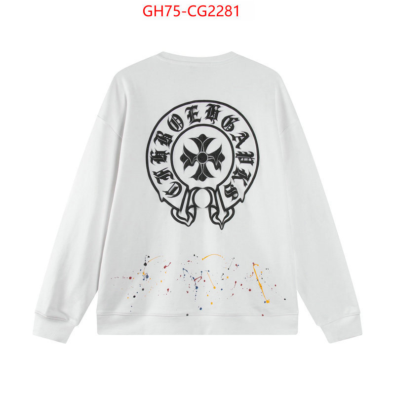 Clothing-Chrome Hearts how quality ID: CG2281 $: 75USD