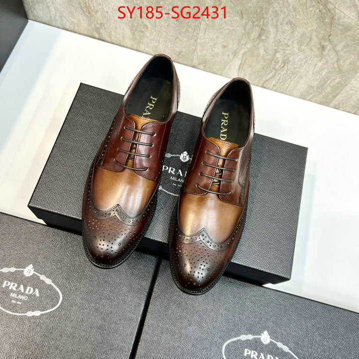 Men shoes-Prada best site for replica ID: SG2431 $: 185USD