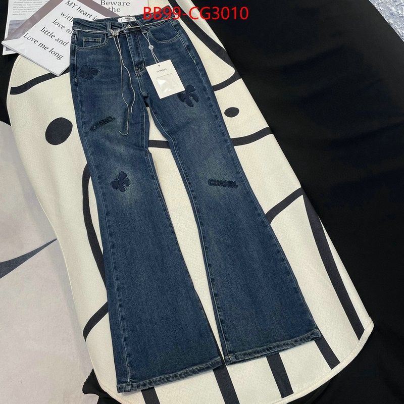 Clothing-Chanel fashion replica ID: CG3010 $: 99USD