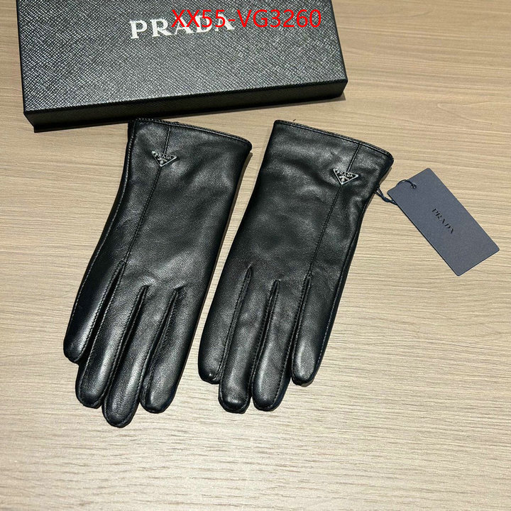 Gloves-Prada replica best ID: VG3260 $: 55USD