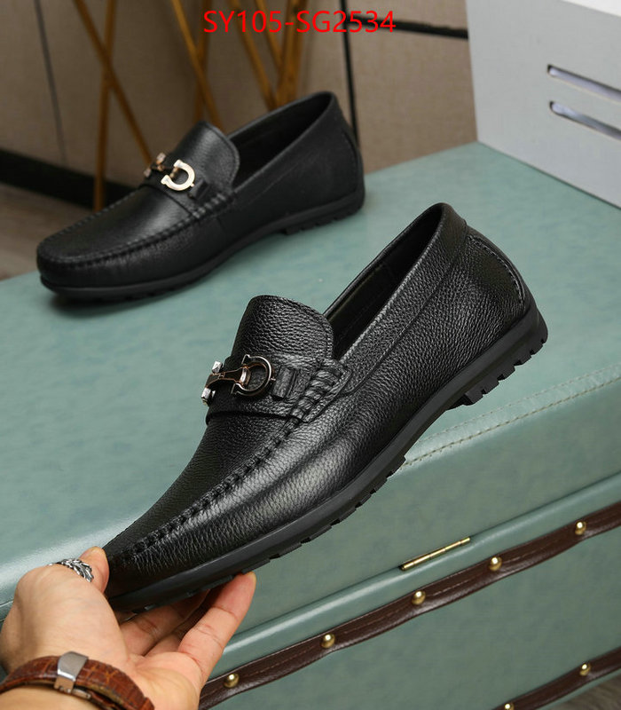 Men shoes-Ferragamo designer wholesale replica ID: SG2534 $: 105USD