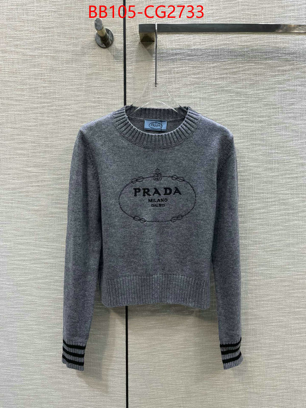 Clothing-Prada replica 2023 perfect luxury ID: CG2733 $: 105USD