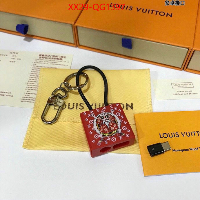 Key pendant-LV luxury cheap ID: QG1397 $: 29USD