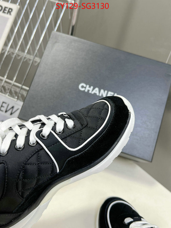 Women Shoes-Chanel buy best quality replica ID: SG3130 $: 129USD