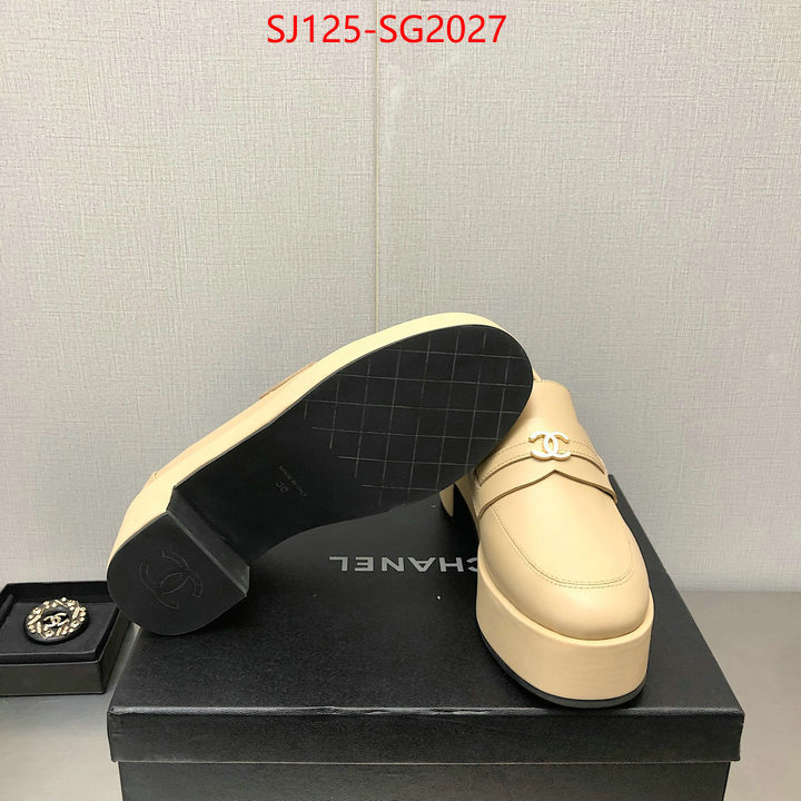 Women Shoes-Chanel buy replica ID: SG2027 $: 125USD